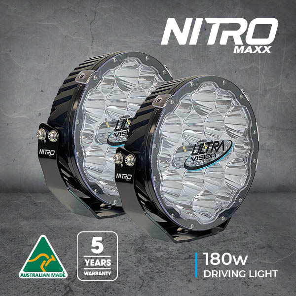 180 Maxx LED Driving Light (Pair)